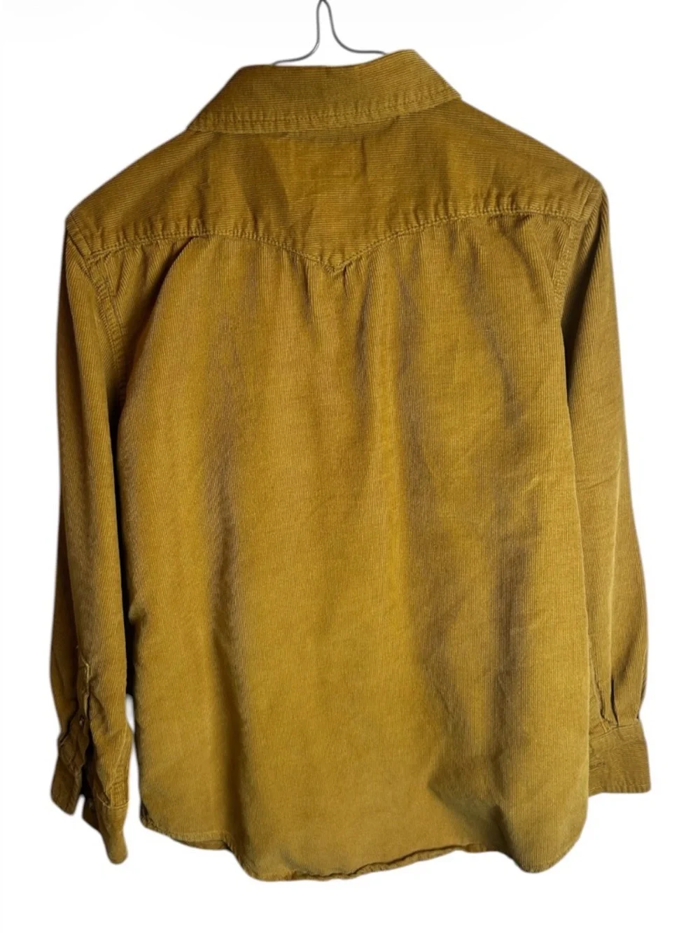 Wrangler made brand button